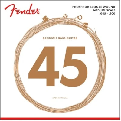 Afbeelding van Fender 7060 Phosphor Bronze Medium Scale snarenset regular