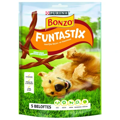 Afbeelding van Bonzo Funtastix Hondensnacks 179 g