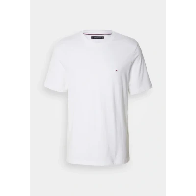Afbeelding van Tommy Hilfiger Heren Essential REG FIT Solid TEE MW0MW37267, S/S T shirt, wit, XS, Wit (wit), XS