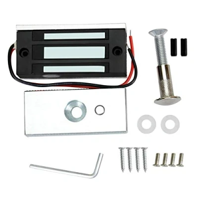 Afbeelding van Elektrisch magnetisch slot met enkele deur, 60 kg, YAVIS Holding Force Fail Safe Elektromagnetisch DC 12V NC voor deur toegangscontrole systeem kit buiten en binnen