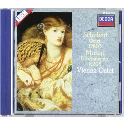 Afbeelding van Schubert Octet D803 Mozart Divertimento, K205