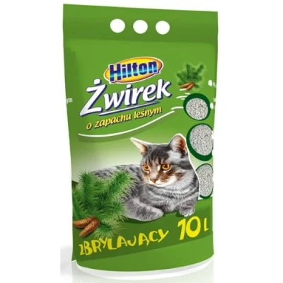 Afbeelding van Hilton Kattenbakvulling Bentonite met Dennengeur 10 Liter