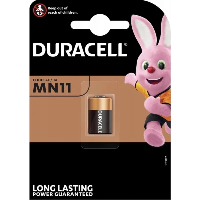 Afbeelding van Duracell MN11 Batterij 1stuk(s) 6V 0.033Ah 5000394015142
