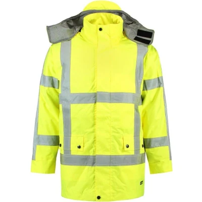 Afbeelding van Tricorp Hi Vis Parka Jas RWS 403005 Geel Maat XS