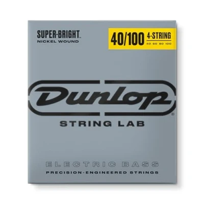 Afbeelding van Dunlop DBSBN40100 Super Bright NW Light 40 100 snarenset voor basgitaar