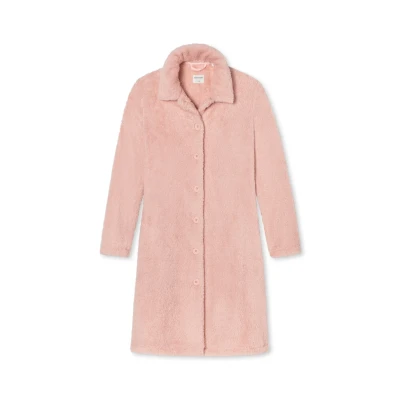 Afbeelding van Schiesser Mantel, Dames, Maat: Large, Rosé