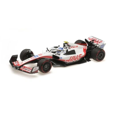 Afbeelding van Haas F1 Team VF 22 Mick Schumacher Brazilian GP 2022 1:18 Minichamps