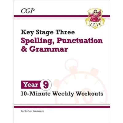Afbeelding van KS3 Year 9 Spelling, Punctuation and Grammar 10 Minute Weekly Workouts