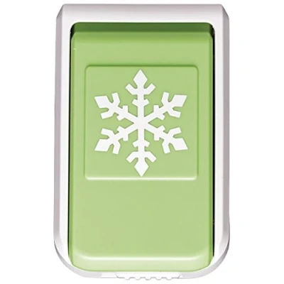 Afbeelding van Ideen mit Herz Stanzer sneeuwvlok ijskristal motiefgrootte: Ø 4,5 cm motief perforator voor papier kaarten en opleggers knutselen kerstkaarten &amp; decoratie Kerstmis, advent, sneeuw,