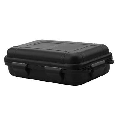 Afbeelding van Shockproof Box, Waterproof Survival Storage Container Case for Outdoor Activity(S Black)
