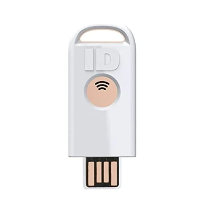 Afbeelding van Identiv FIDO2 NFC+ Security Key USB A Token voor registratie twee factor authenticatie (FIDO, FIDO2, U2F, PIV, TOTP, HOTP, WebAuth) 905601