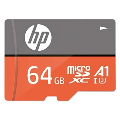 Afbeelding van HP mxA1 64GB microSDXC Memory Card + SD Adaptor, 100MB/s Read Speed, 85MB/s Write Class 10 UHS I, U3, A1 App Performance for 4K Video