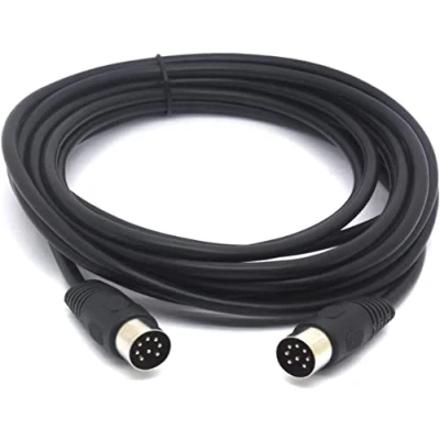 Afbeelding van Tomost MIDI Kabel 8 Pin Din Speaker Extension mannelijk naar Converter Lood voor Bang en Olufsen B&amp;O PowerLink BeoLab (5 meter)