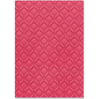 Afbeelding van Sizzix 3D Textured Impressions Embossing Folder Ornate Repeat A5