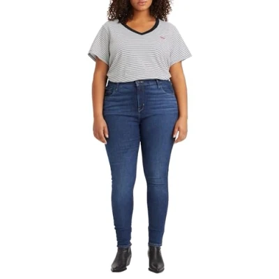 Afbeelding van Levi&#039;s Plus 720 high waist super skinny jeans echo chamber