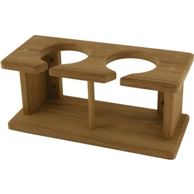 Afbeelding van Teak Wijnglazenrek 4 glazen