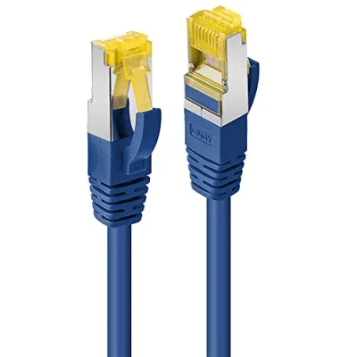 Afbeelding van LINDY 47277 RJ45 Netwerkkabel, patchkabel CAT 6a (losse kabel 7) S/FTP 1.00 m Blauw Snagless 1 stuk(s)