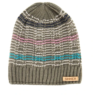 Afbeelding van SINNER tahoe beanie Hoed Grijs Multicolour