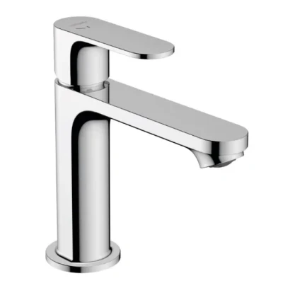 Afbeelding van Hansgrohe rebris s eengreeps wastafelkraan 110 coolstart ecosmart met pop up trekwaste 4 l min chroom 72588000