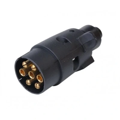 Afbeelding van Aanhanger Stekker 7 polig 12 Volt Zwart