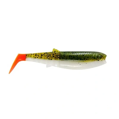 Afbeelding van Savage Gear Cannibal Shad 17.5cm 52g Olive Hot Orange