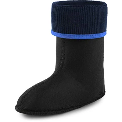 Afbeelding van Ladeheid Opwarmend inzetstuk voor Kinderen Meisje Jongen Lichtgewicht EVA Thermo Rubberen Regenlaarzen KL058 (Blauw, 24 EU)