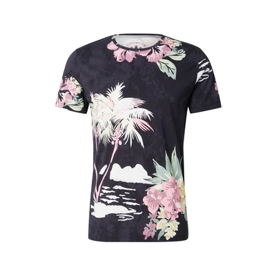 Afbeelding van Key Largo Glory Round Tshirt print, Heren, Maat: 3XL, Black