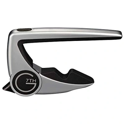 Afbeelding van G7TH C53013 capodaster Performance 2, voor concertgitaar, zilver