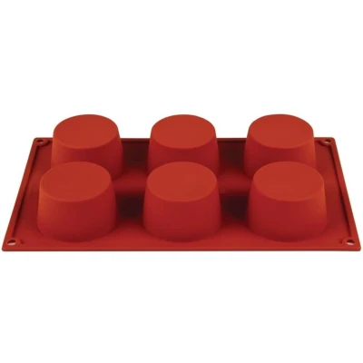 Afbeelding van Pavoni Formaflex siliconen bakvorm 6 muffins