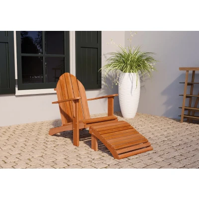 Afbeelding van Hardhout Relax stoel