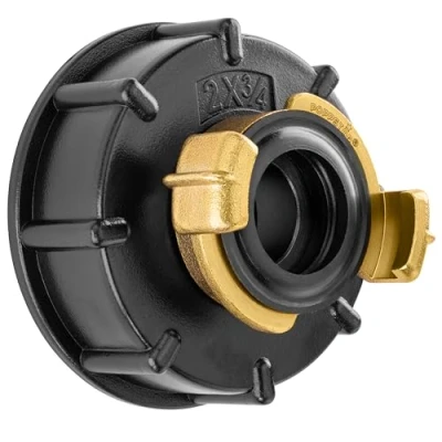 Afbeelding van Poppstar IBC Verbinding S60 x 6mm voor Tank met Klauwkoppeling (Geka systeem koppeling 3/4 inch schroefdraad)