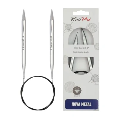 Afbeelding van Knitpro nova (50 cm x 9,00 mm) Vaste Rondbreinaalden 1 Stuk