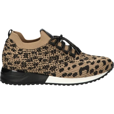 Afbeelding van La Strada Instapsneaker met luipaardprint dames maat 41