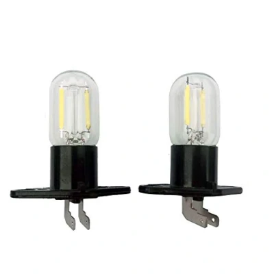 Afbeelding van QLEE Led Z187 Magnetron Lamp Verticaal Rechts T170 1.5w Equivalente Gloeilamp Van 20W Met Galanz LG Samsung Sharp Whirlpool WB36X10303 WB36X10063
