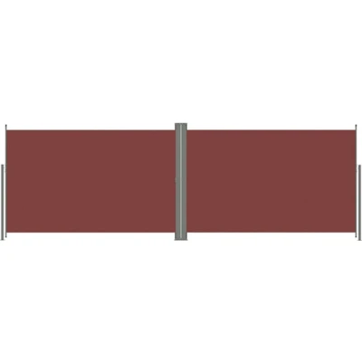 Afbeelding van vidaXL Windscherm uittrekbaar 200x600 cm bruin