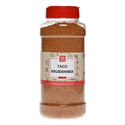 Afbeelding van Van Beekum Specerijen Taco Kruidenmix Strooibus 485 gram