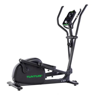 Afbeelding van Tunturi Signature C60 R Crosstrainer Elliptical met 26 programma&#039;s Stepper hartslagfunctie 36 KG roterende massa
