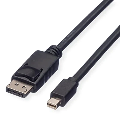Afbeelding van ROLINE DisplayPort kabel, DP m Mini M, zwart, 3