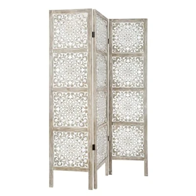 Afbeelding van Sphera Houten Scherm Bruin 168,7 cm