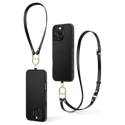 Afbeelding van CYRILL van Spigen Kajuk Mag hoesje compatibel met iPhone 16 Pro (2024) Classic Charm Black