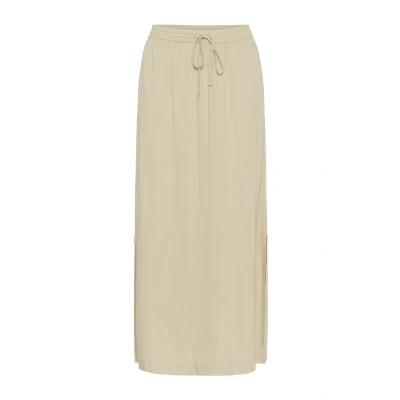 Afbeelding van Kaffe Milia Maxirok, Dames, Maat: 34, Feather gray