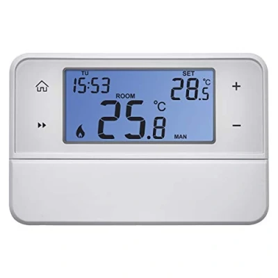 Afbeelding van Emos Digitale kamerthermostaat met OpenTherm ondersteuning programmeerbare, bekabelde, opbouwthermostaat, wit, 12,6 x 8,4 2,6 cm