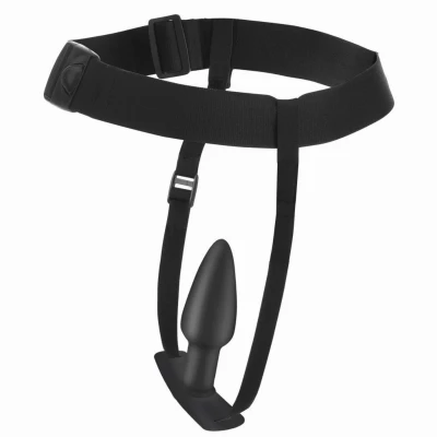 Afbeelding van Bum Tastic Vibrerende Anaal Plug Met Harnas &amp; Afstandsbediening