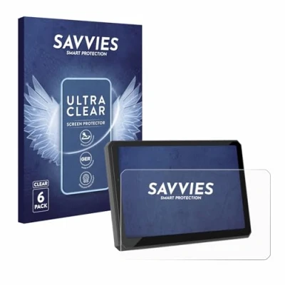 Afbeelding van Savvies Screenprotector voor Carpuride W712D 7&quot; Folie Beschermfolie transparant (6 Stuks)