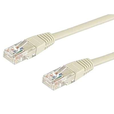 Afbeelding van Netwerkkabel RJ45 CAT 5e U/UTP grijs 1 m