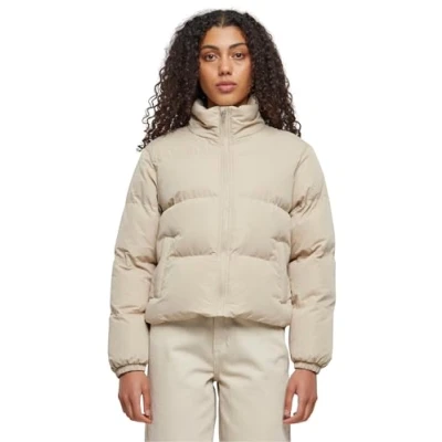 Afbeelding van Urban Classics Puffer Winterjas, Dames, Maat: 4XL, Wetsand