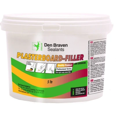 Afbeelding van Zwaluw plasterboard filler 5 liter, wit, emmer