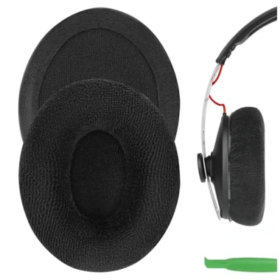 Afbeelding van Geekria Earpad voor Sennheiser Momentum On Ear Hoofdtelefoon/Fluwelen Oorkussen/Oorkussen/Oorschelpen/Oordopjes/Oordopjes Reparatie Onderdelen (Zwart)