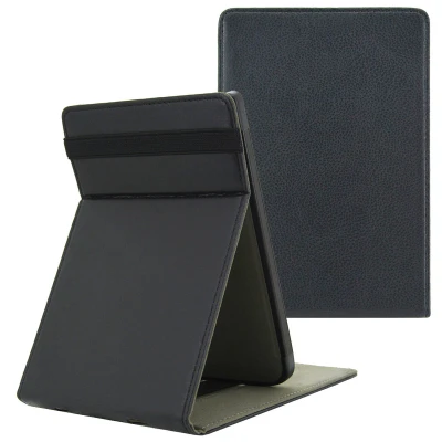Afbeelding van Vivlio Lux 5 Hoes: imoshion Stand Flipcase Zwart Kunstleder E Reader Hoezen