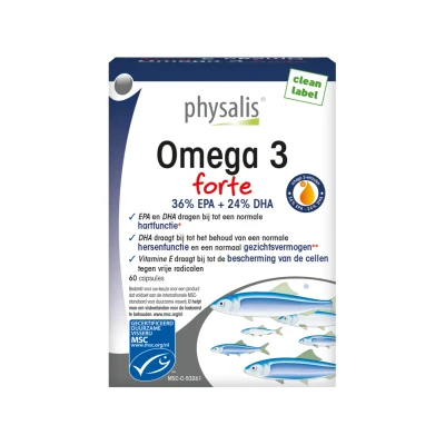 Afbeelding van Physalis Omega 3 Forte Capsules